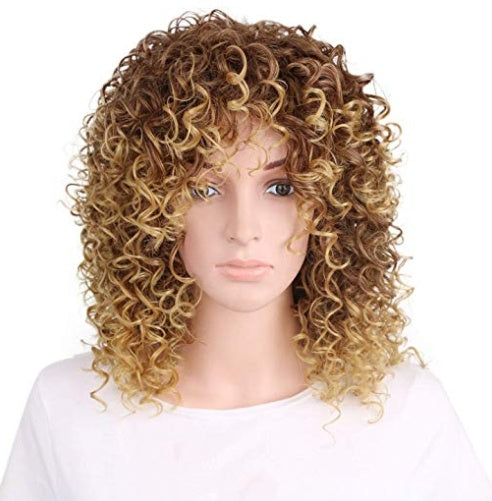 Fashionable chemical short curly hair wig Fashionable chemical short curly hair wig